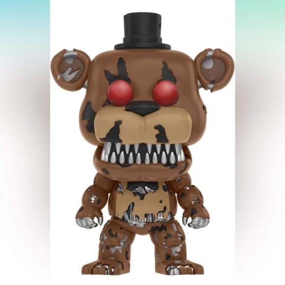 FUNKO POP! GAMES: Five Nights At Freddy's - 4” Nightmare Freddy - Picture 1 of 5